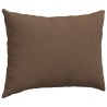 Coussins de canapé 2 pcs Marron 70 x 50 cm tissu 521638521638