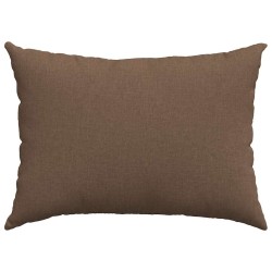 Coussins de canapé 2 pcs Marron 70 x 50 cm tissu 521638521638