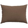 Coussins de canapé 2 pcs Marron 70 x 50 cm tissu 521638521638