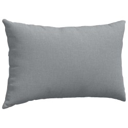 Coussins de canapé 2 pcs Gris clair 50 x 30 cm tissu 521639521639