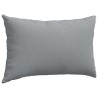 Coussins de canapé 2 pcs Gris clair 50 x 30 cm tissu 521639521639
