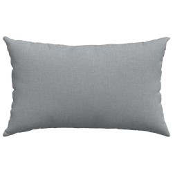 Coussins de canapé 2 pcs Gris clair 50 x 30 cm tissu 521639521639