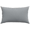 Coussins de canapé 2 pcs Gris clair 50 x 30 cm tissu 521639521639
