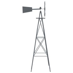 Moulin à vent Gris 84 x 68 x 245 cm Fer 521640521640