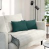 Coussins de canapé 2 pcs Vert foncé 50 x 30 cm tissu 521642521642
