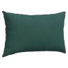 Coussins de canapé 2 pcs Vert foncé 50 x 30 cm tissu 521642521642