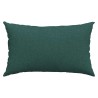 Coussins de canapé 2 pcs Vert foncé 50 x 30 cm tissu 521642521642