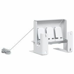 Cible Knockdown Biathlon Blanc 18 x 14,5 x 16 cm Acier 521644521644