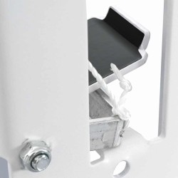 Cible Knockdown Biathlon Blanc 18 x 14,5 x 16 cm Acier 521644521644