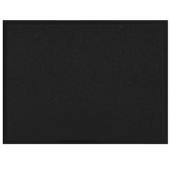 Tapis de porte Noir 60 x 40 x 1.2 cm Tissu en teddy 521645521645