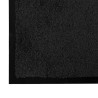Tapis de porte Noir 60 x 40 x 1.2 cm Tissu en teddy 521645521645