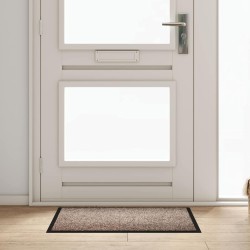 Tapis de porte Beige 60 x 40 x 1.2 cm Tissu en teddy 521646521646