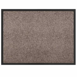 Tapis de porte Beige 60 x 40 x 1.2 cm Tissu en teddy 521646521646