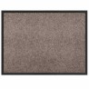 Tapis de porte Beige 60 x 40 x 1.2 cm Tissu en teddy 521646521646
