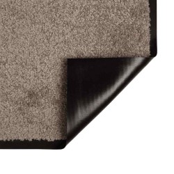Tapis de porte Beige 60 x 40 x 1.2 cm Tissu en teddy 521646521646