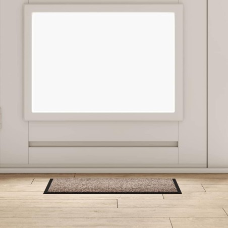 Tapis de porte Beige 60 x 40 x 1.2 cm Tissu en teddy 521647521647
