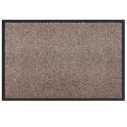 Tapis de porte Beige 60 x 40 x 1.2 cm Tissu en teddy 521647521647