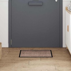 Tapis de porte Beige 60 x 40 x 1.2 cm Tissu en teddy 521647521647
