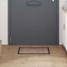 Tapis de porte Beige 60 x 40 x 1.2 cm Tissu en teddy 521647521647