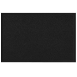 Tapis de porte Noir 60 x 40 x 1.2 cm Tissu en teddy 521648521648