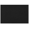 Tapis de porte Noir 60 x 40 x 1.2 cm Tissu en teddy 521648521648