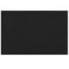 Tapis de porte Noir 60 x 40 x 1.2 cm Tissu en teddy 521649521649