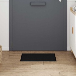 Tapis de porte Noir 60 x 40 x 1.2 cm Tissu en teddy 521649521649