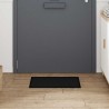 Tapis de porte Noir 60 x 40 x 1.2 cm Tissu en teddy 521649521649