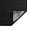 Tapis de porte Noir 60 x 40 x 1.2 cm Tissu en teddy 521649521649