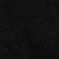 Tapis de porte Noir 60 x 40 x 1.2 cm Tissu en teddy 521649521649
