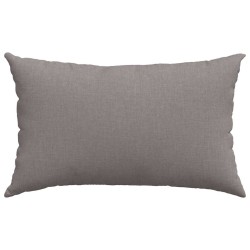 Coussins de canapé 2 pcs Taupe 50 x 30 cm tissu 521650521650