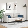 Coussins de canapé 2 pcs Bleu 50 x 30 cm tissu 521651521651