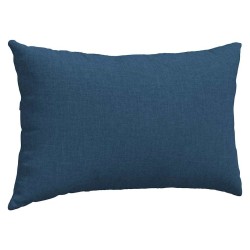 Coussins de canapé 2 pcs Bleu 50 x 30 cm tissu 521651521651