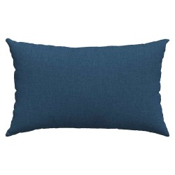 Coussins de canapé 2 pcs Bleu 50 x 30 cm tissu 521651521651