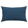 Coussins de canapé 2 pcs Bleu 50 x 30 cm tissu 521651521651