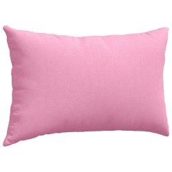 Coussins de canapé 2 pcs Rose 50 x 30 cm tissu 521653521653