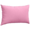 Coussins de canapé 2 pcs Rose 50 x 30 cm tissu 521653521653