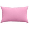 Coussins de canapé 2 pcs Rose 50 x 30 cm tissu 521653521653