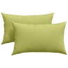 Coussins de canapé 2 pcs Vert clair 50 x 30 cm tissu 521657521657