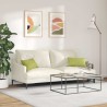 Coussins de canapé 2 pcs Vert clair 50 x 30 cm tissu 521657521657