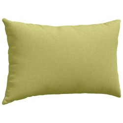 Coussins de canapé 2 pcs Vert clair 50 x 30 cm tissu 521657521657