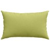 Coussins de canapé 2 pcs Vert clair 50 x 30 cm tissu 521657521657