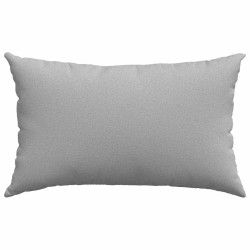 Coussins de canapé 2 pcs Gris nuage 50 x 30 cm tissu 521659521659