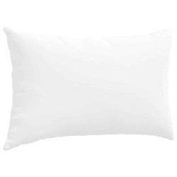 Coussins de canapé 2 pcs Blanc 50 x 30 cm tissu 521661521661