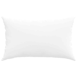 Coussins de canapé 2 pcs Blanc 50 x 30 cm tissu 521661521661
