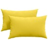 Coussins de canapé 2 pcs Jaune clair 50 x 30 cm tissu 521662521662