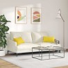 Coussins de canapé 2 pcs Jaune clair 50 x 30 cm tissu 521662521662