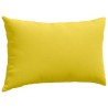 Coussins de canapé 2 pcs Jaune clair 50 x 30 cm tissu 521662521662