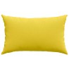 Coussins de canapé 2 pcs Jaune clair 50 x 30 cm tissu 521662521662