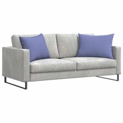 Coussins de canapé 2 pcs Bleu denim 70 x 50 cm tissu 521665521665